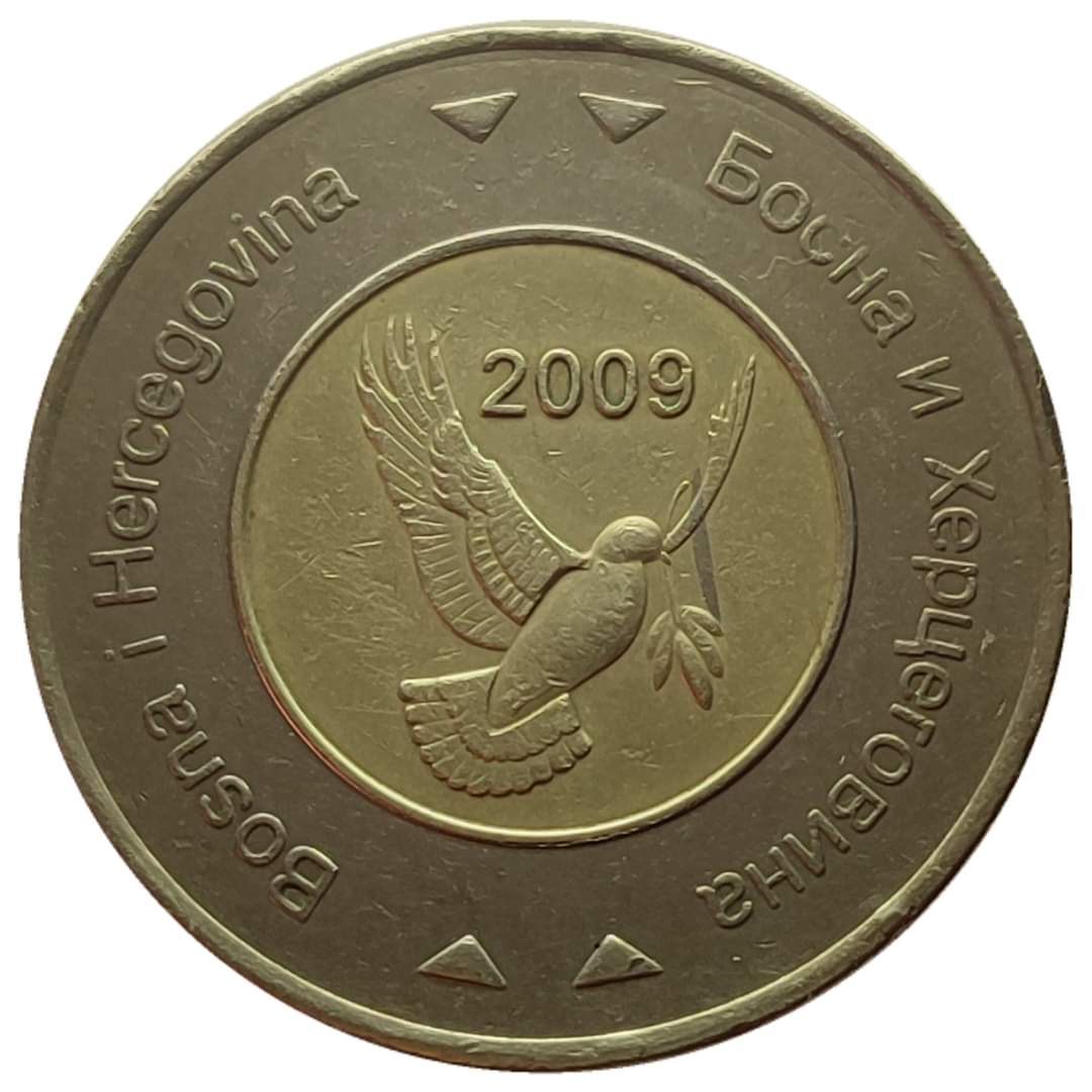 5-Convertible-Marks--2009---Bosnia-And-Hecegovina---